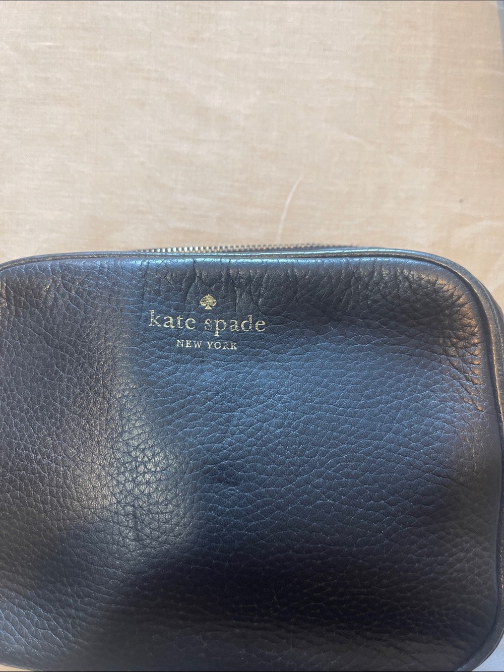 kate spade Black Pebbled Leather Crossbody Camera Bag - Picture 3 of 7